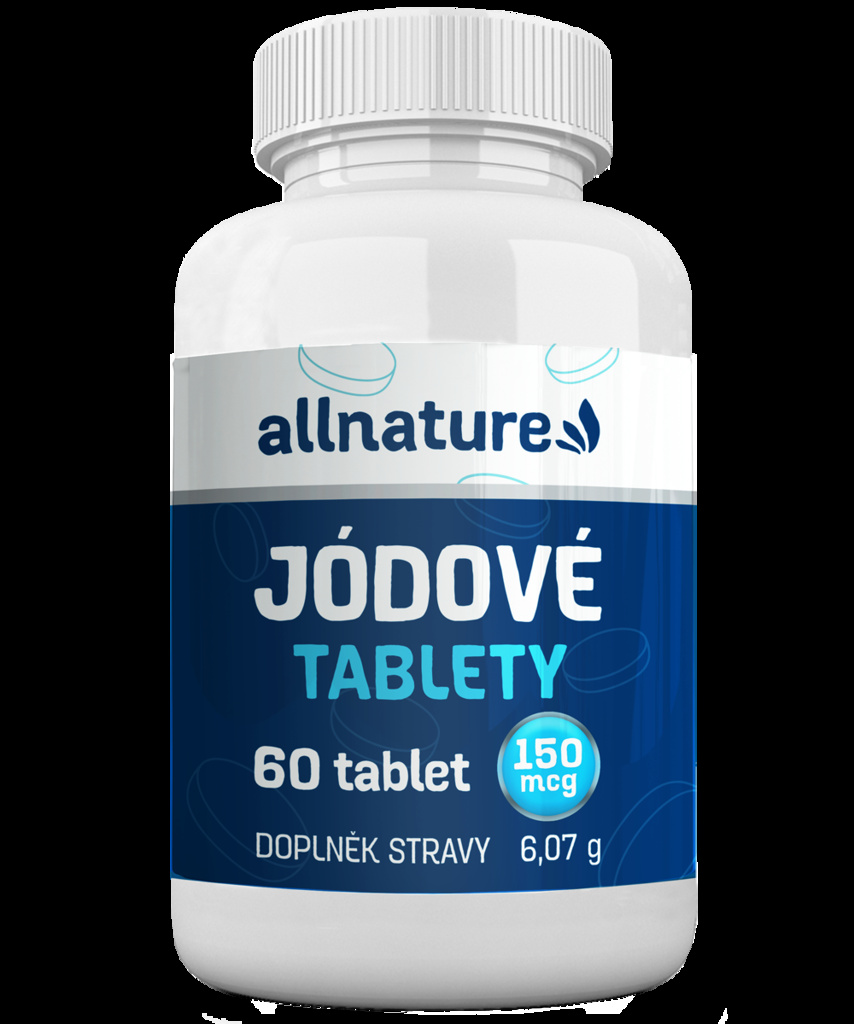 Allnature Jódové tablety 60 tbl.